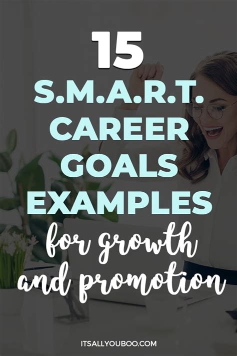 5 Examples Of Career Goals Career Goals Examples Career Development ...