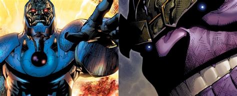 Darkseid Vs Thanos Comic