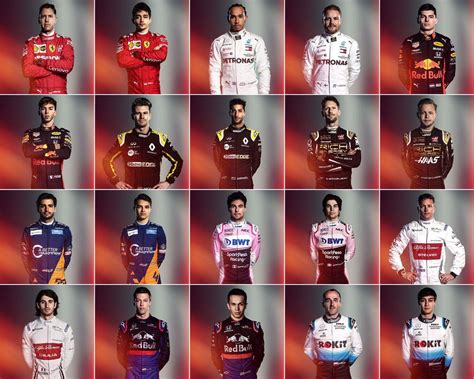 F1 2019 official driver portraits : r/formula1