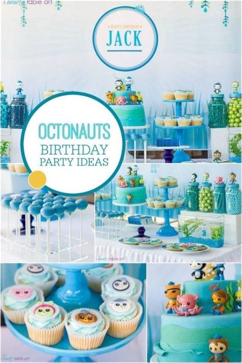 A Boy's Octonauts Inspired 3rd Birthday Party | Spaceships and Laser Beams