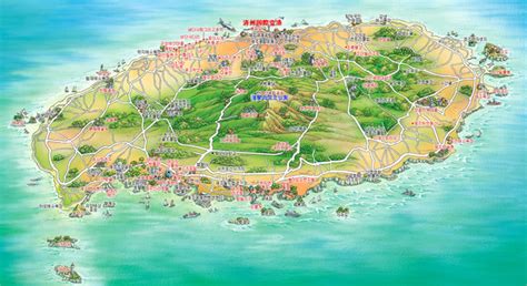 Jeju Tourist Map - Jeju Korea • mappery