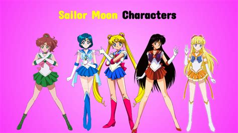 Sailor Moon Characters by zmcdonald09 on DeviantArt