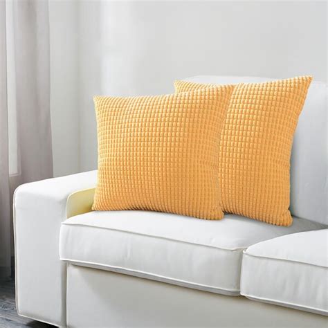 Latitude Run® Corduroy Throw Pillow Covers & Reviews | Wayfair