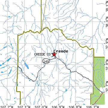 Creede, Colorado (CO) ~ population data, races, housing & economy