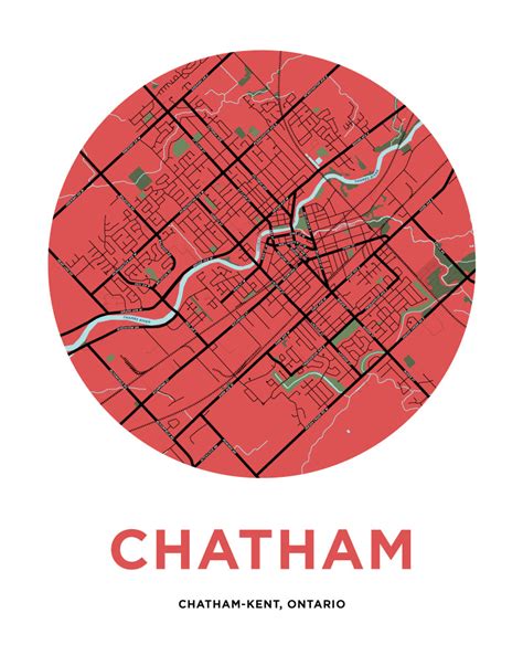 Chatham Map Print – Jelly Brothers