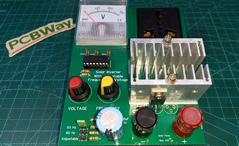 DIY Solar inverter without Battery ~ Simple Projects