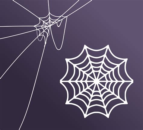 Spider web for Halloween decoration of your design 11754863 Vector Art ...