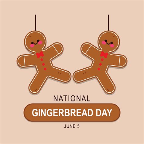 National Gingerbread Day background. 23784162 Vector Art at Vecteezy