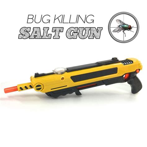 Salt Gun for flies bees stink bugs Insect mosquito Bug