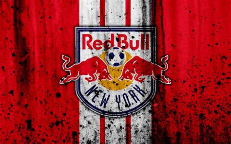 3840x2400 New York Red Bulls Mls Emblem Soccer Logo Wallpaper