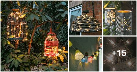 20 DIY Hanging Light Projects For Home And Garden