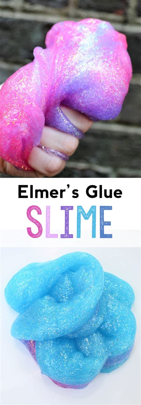 Slime Recipe {An Easy Glitter Slime Kids Craft}