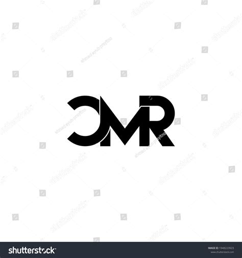 Cmr Letter Original Monogram Logo Design Stock Vector (Royalty Free ...