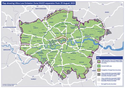 Ulez Map Ultra Low Emissions Zone Map | Hot Sex Picture