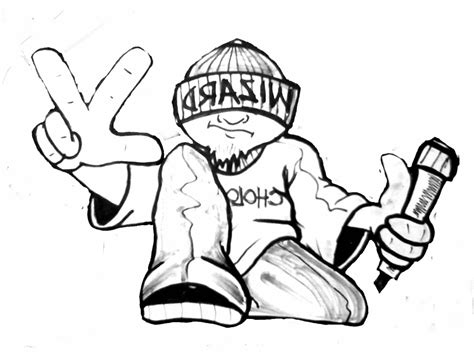 Graffiti Characters Drawing at GetDrawings | Free download