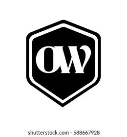 Ow Logo Stock Vector (Royalty Free) 588667928 | Shutterstock