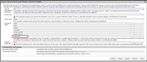 Caused by: org.apache.sling.api.resource.PersistenceException: Resource ...