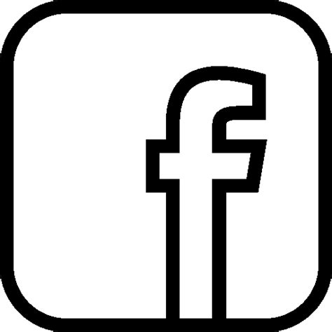 Facebook Black And White Logo | Free download on ClipArtMag