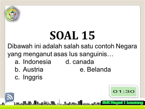 15 Contoh Asas Ius Sanguinis