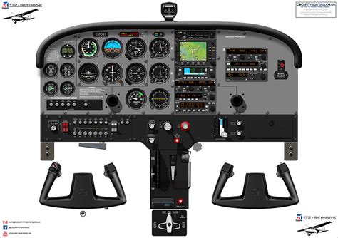 Cessna 172 Skyhawk SP Cockpit Poster | CockpitPosters.co.uk