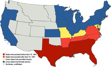 Which 2 slave states bordered the free state of lllinois? | Socratic