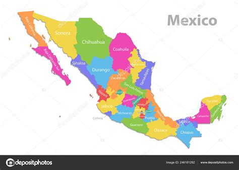 Mexico Map By State – Interactive Map