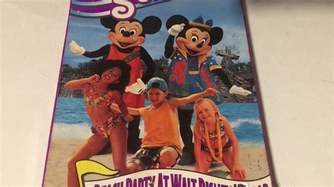 Disney Sing Along Songs Beach Party At Walt Disney World Vhs