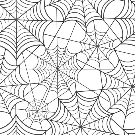 spiderweb pattern. seamless texture for halloween backgrounds 3130192 ...