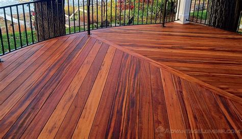 Wood Decking Materials - Advantage Hardwood Decking Benefits