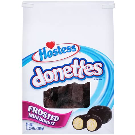 Hostess Donettes Frosted Mini Donuts, 11.25 oz, 18 Count - Walmart.com