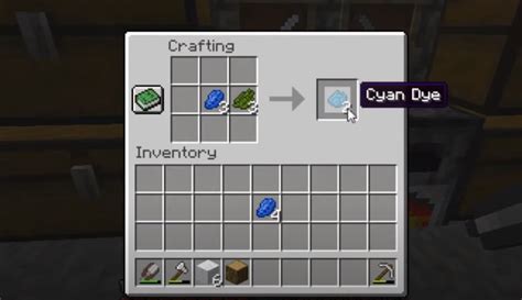 How To Make Cyan Banner: Minecraft Recipe