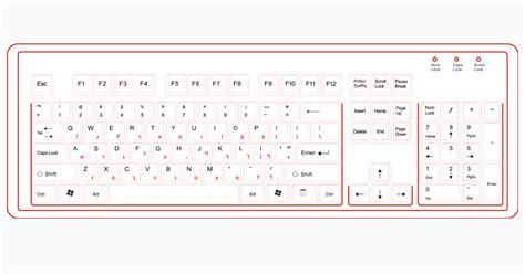 Hebrew Keyboard Printable