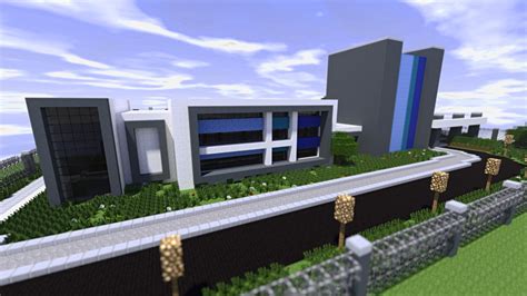 Modern large power plant Minecraft Map