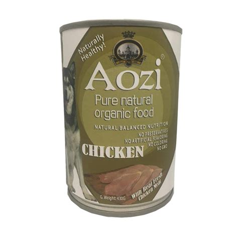 Aozi Pure Natural Organic Canned Dog Food (420g) – kahayupan PH