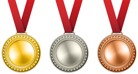 Olympic Medals Clipart Gold Medal Olympic Medal Clip Art Png | The Best ...