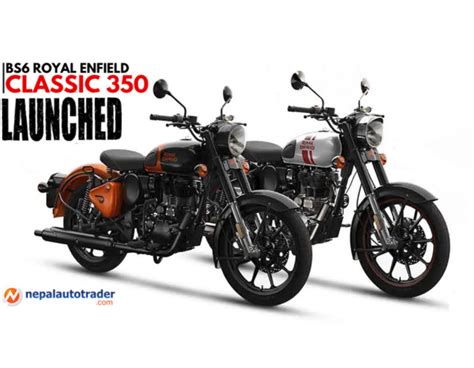 Royal Enfield Classic 350 BS6 Launched in Nepal: Complete ...