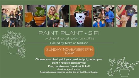 Plant, Paint & Sip