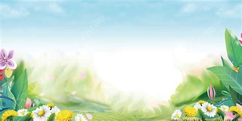 Nature Background Promotion Banner, Nature Background, Simple, Small ...