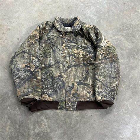 Vintage Camo Realtree Jacket Size XL 25 x 28 - Depop