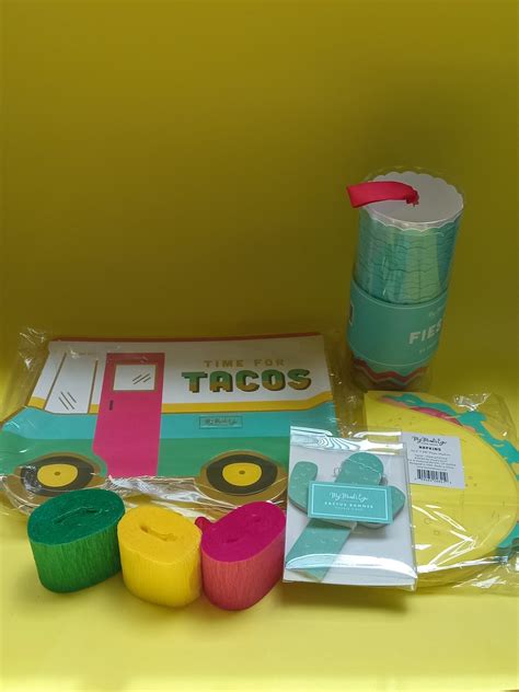 Taco Party, Taco Decorations - Etsy