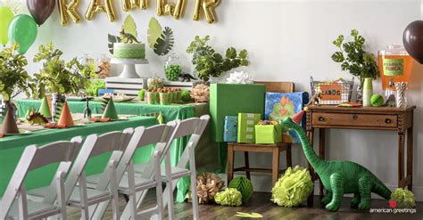 Dinosaur Birthday Party Decorations Ideas | Shelly Lighting