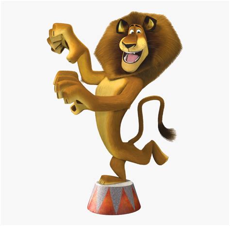 Circus Lion Png - Alex Madagascar Png, Transparent Png - kindpng