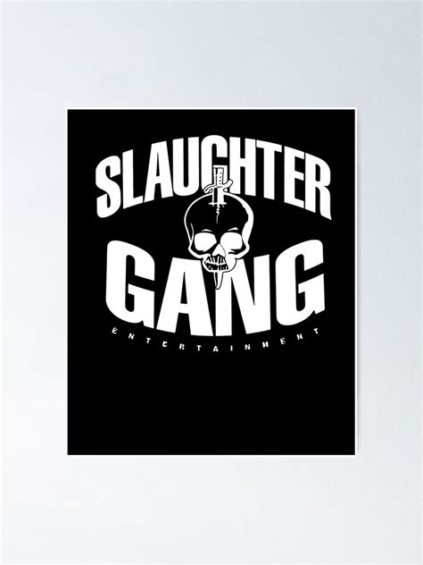 Slaughter Gang Logo Sticker By ItzAlfie | ubicaciondepersonas.cdmx.gob.mx