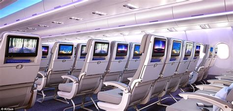 Airbus unveils cabin interior for A330neo planes | Daily Mail Online