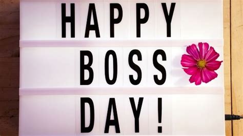 Happy Boss Day 2021: Wishes, Images, Quotes, Greetings, Messages, Funny ...