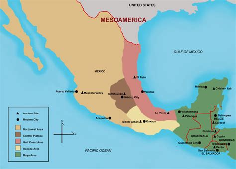 Mesoamerica Map