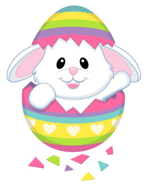 Cute Easter Bunny Transparent PNG Clipart | Easter bunny pictures, Cute ...