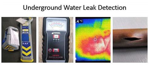 Underground Water Leak Detection - Best Methods