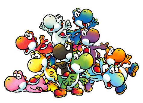 yoshi colors - Yoshi Photo (32111692) - Fanpop