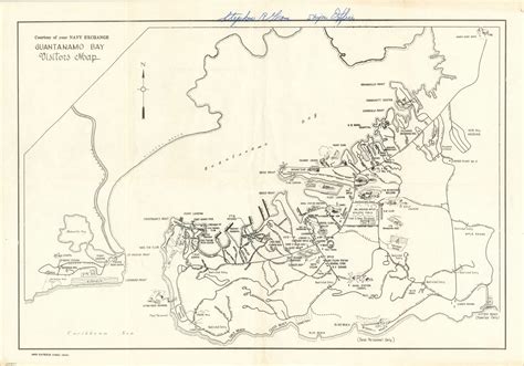 Guantanamo Bay Visitor's Map (1961) : r/MapPorn